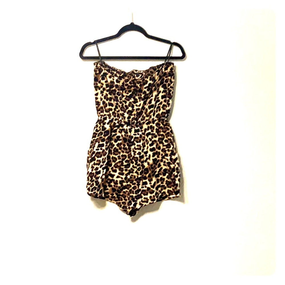 Leopard print Romper